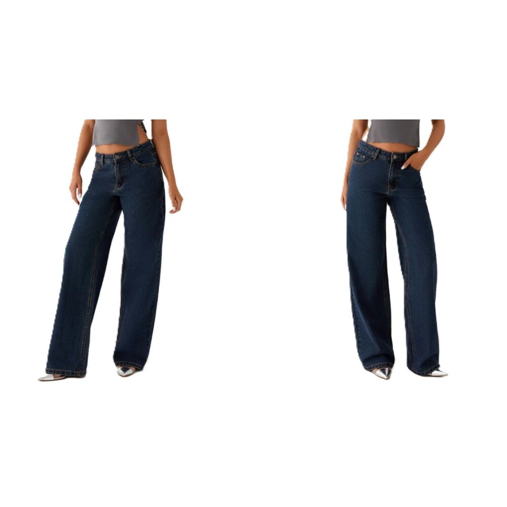 PepperMayo Keanna Low Rise Denim Jeans - Washed Denim - Size 4 - NEW w Tags - Picture 2 of 5